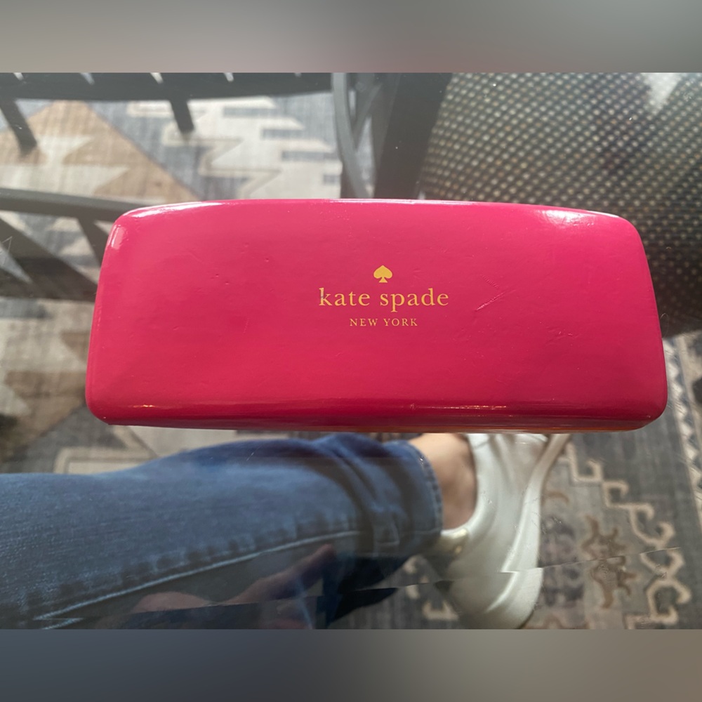 Kate Spade Pink & Orange Case For Glasses